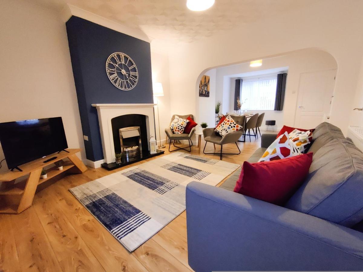 3Br-St Johns Hse-Free Parking-Workers-Kitchen-Wifi-Dog Friendly Apartment Doncaster Exterior photo