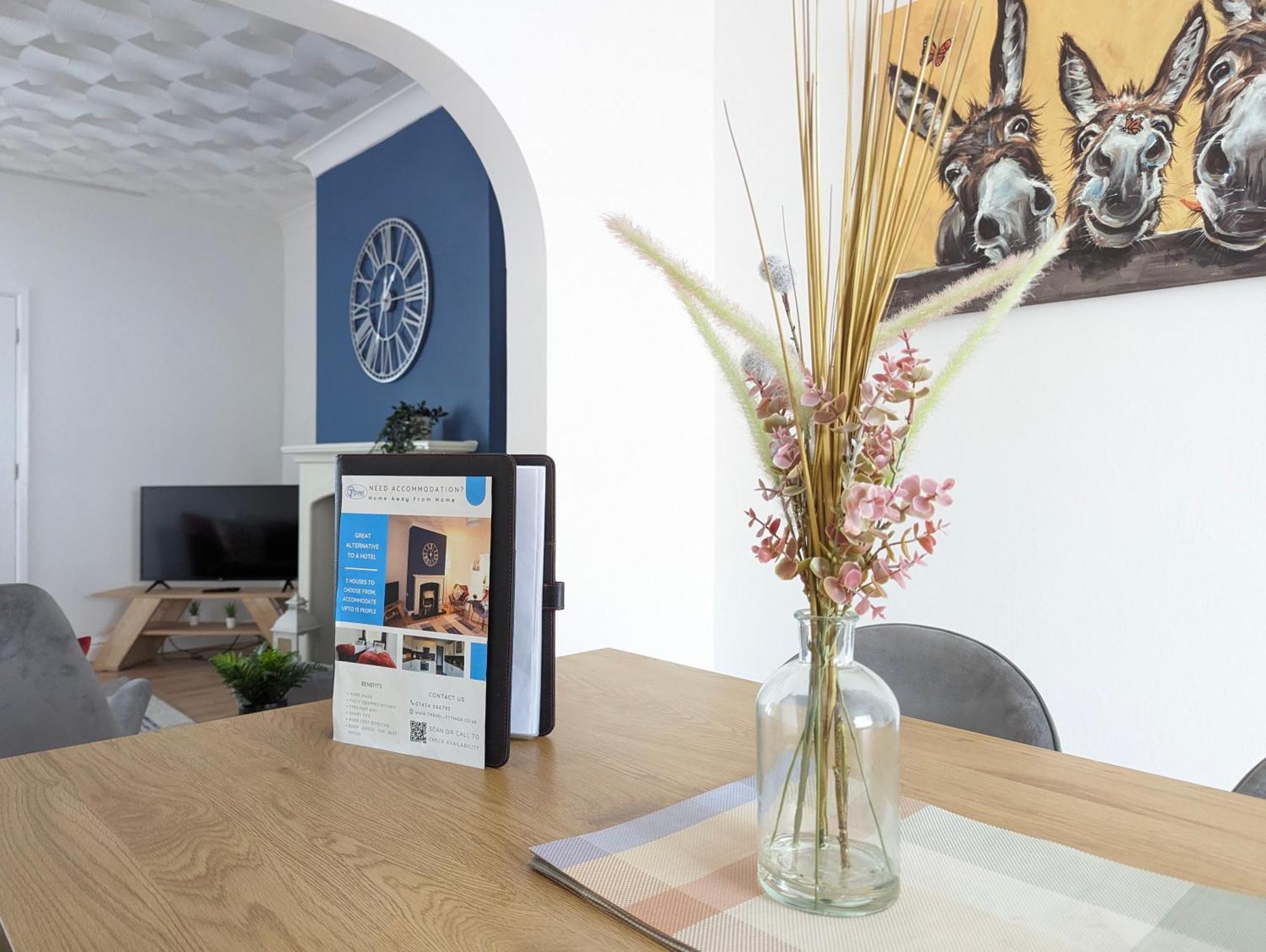 3Br-St Johns Hse-Free Parking-Workers-Kitchen-Wifi-Dog Friendly Apartment Doncaster Exterior photo